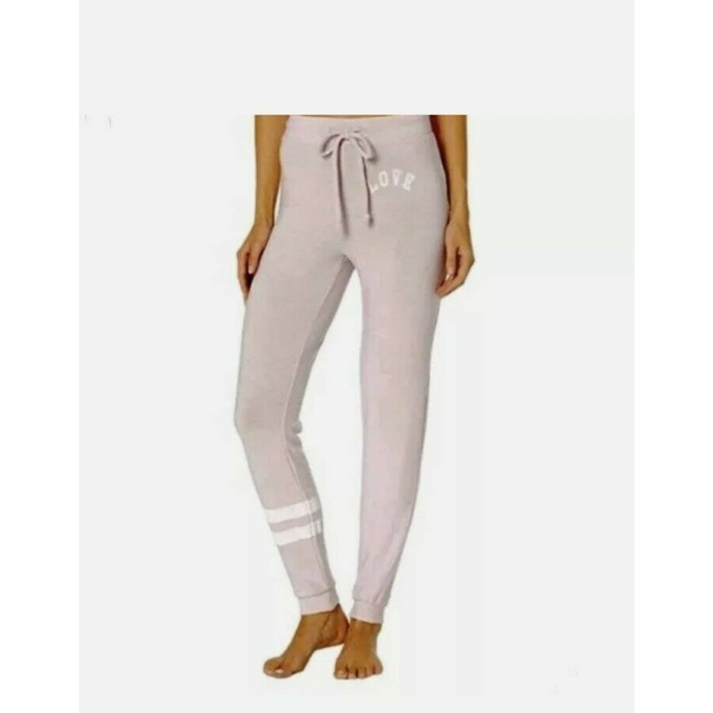 Chaser Love Jogger Sweatpants Pink Sz Small